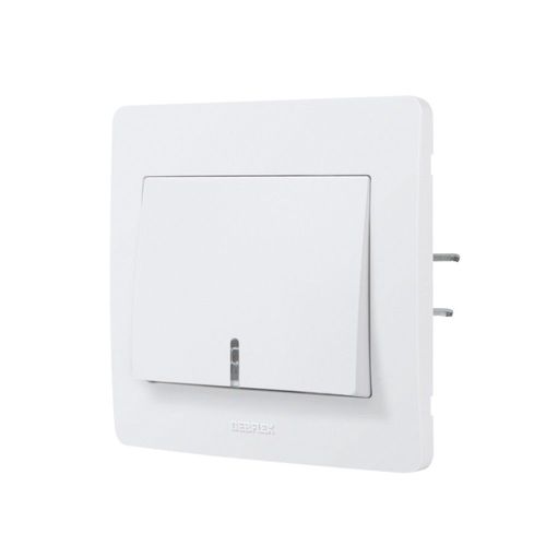 Bouton poussoir DEBFLEX DIAM2 avec voyant blanc