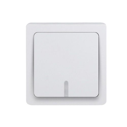 Bouton poussoir lumineux DEBFLEX 'Blok' blanc