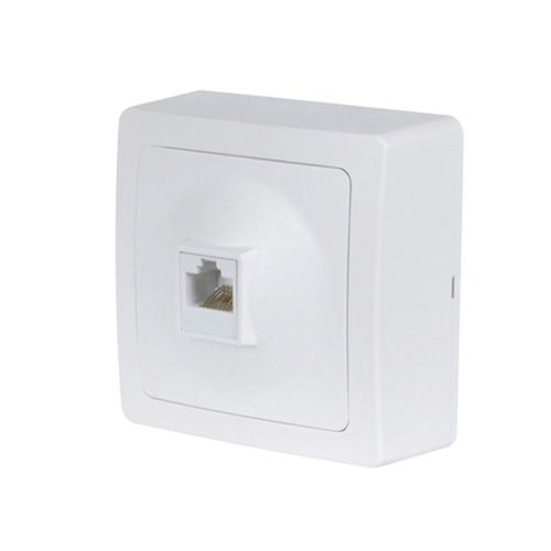 Prise RJ45 DEBFLEX 'Blok' blanc