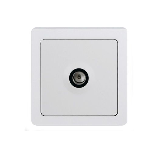Prise télévision DEBFLEX 'Blok' blanc