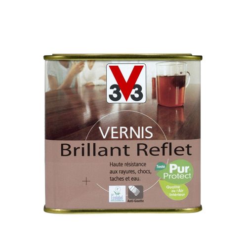 Vernis Bois V33 Chêne Clair Brillant 0,5L