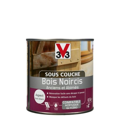 Sous-Couche Bois Noircis V33 Incolore 0,5L