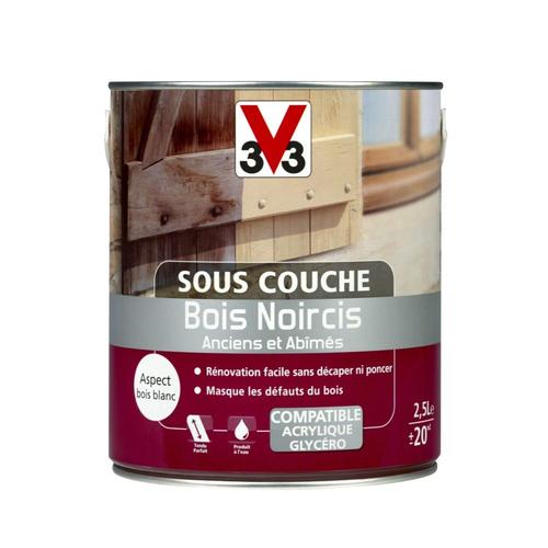 Sous-Couche Bois Noircis V33 Incolore 2,5L