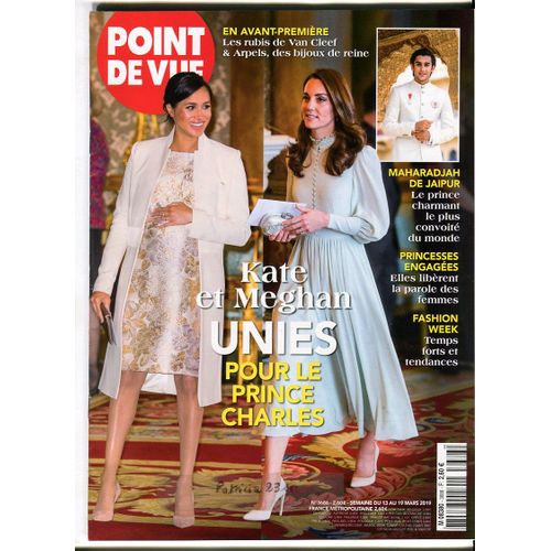 Point De Vue - N°3686 : Kate Et Meghan Unies Pour Le Prince Charles