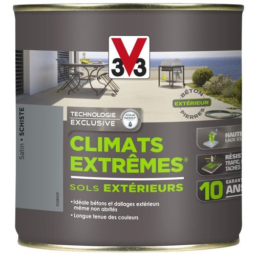 Peinture V33 Climats Extrêmes Sol Schiste 0,5L