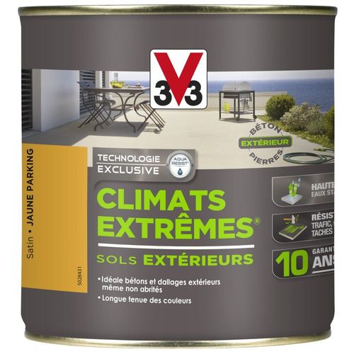 Peinture V33 Climats Extrêmes Sol Jaune Parking 0,5L