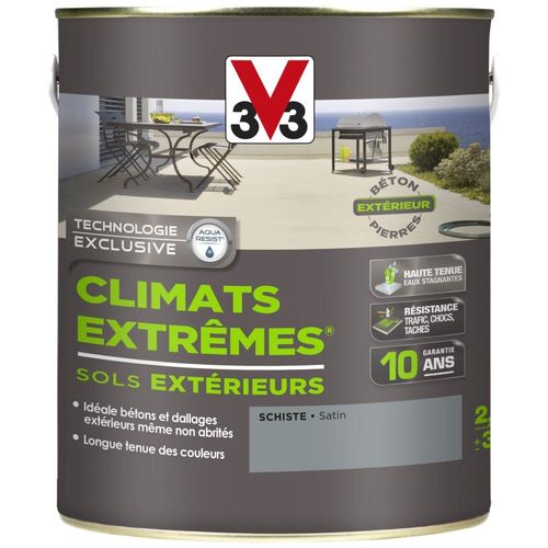 Peinture V33 Climats Extrêmes Sol Schiste 2,5L