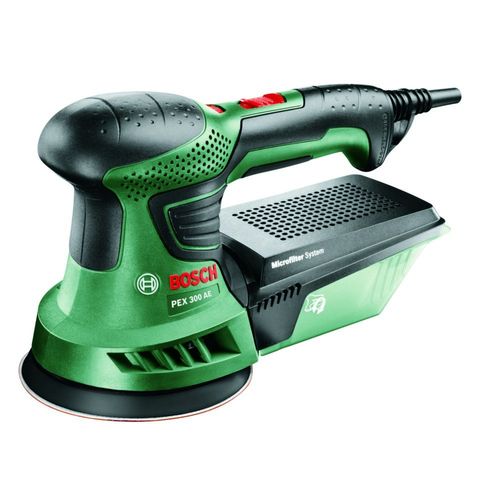 Ponceuse excentrique BOSCH Pex 300AE 270W + 25 abrasifs