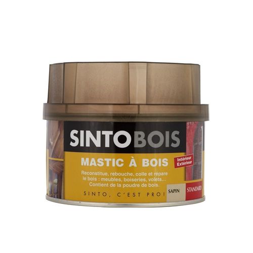 Mastic à bois standard Sinto sapin 170ml