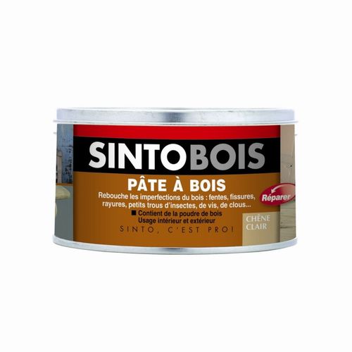 Pâte à bois Sinto TRADITION chêne clair 250gr
