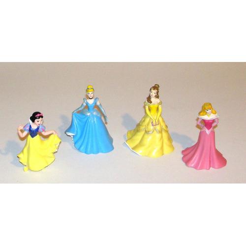 Cendrillon La Belle Au Bois Dormant Blanche Neige Et Belle 4 Figurine Bullyland Disney 10,5cm À 9cm