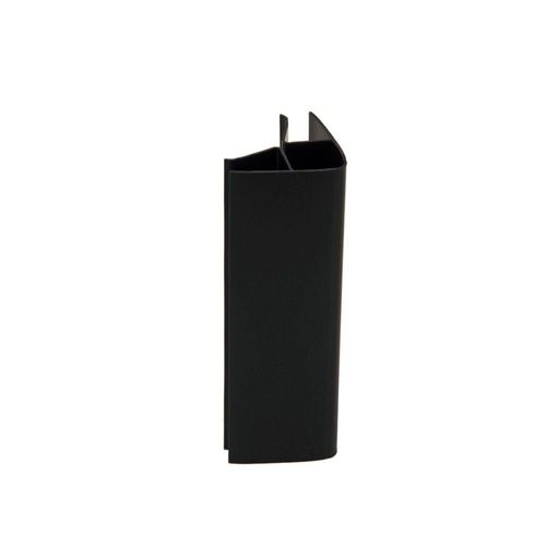 Raccord Angle Droit Plinthe SPTD 16/19 x 150mm Noir x4