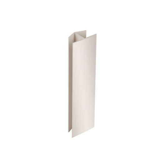 Raccord Jonction Droite H Plinthe SPTD 16/19 x 150mm Blanc x4