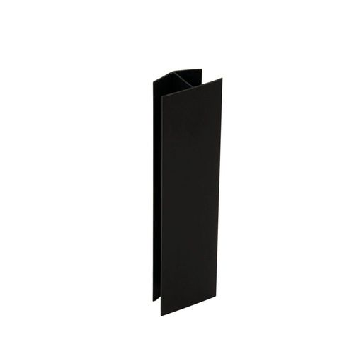 Raccord Jonction Droite H Plinthe SPTD 16/19 x 150mm Noir x4