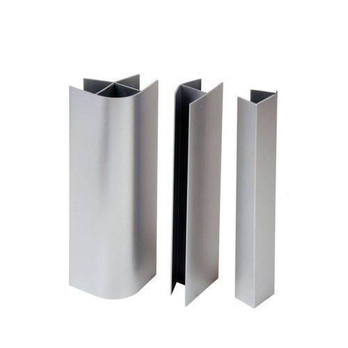 Ensemble Raccords Plinthe SPTD 16/19 x 150mm Gris Aluminium