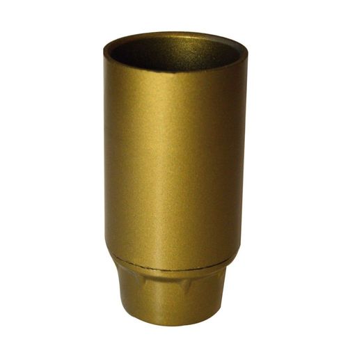 Douille TIBELEC E14 Bakélite Lisse Or 916328