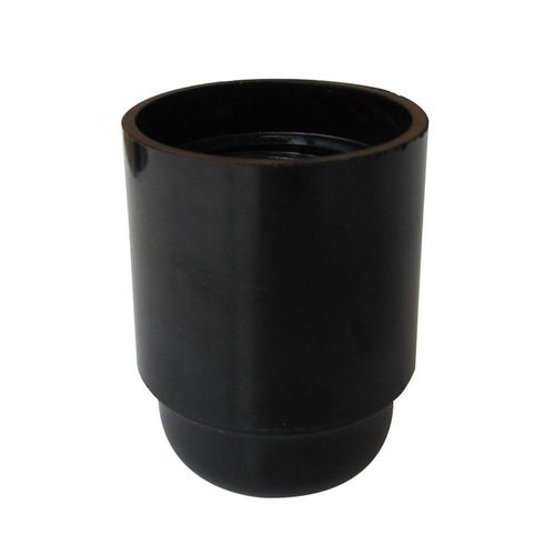 Douille TIBELEC E27 Bakélite Lisse Noire 916279
