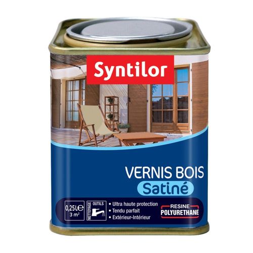 Vernis Bois Satiné SYNTILOR Chêne Clair 0,25L