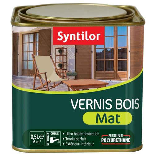 Vernis Bois Mat SYNTILOR Incolore 0,5L