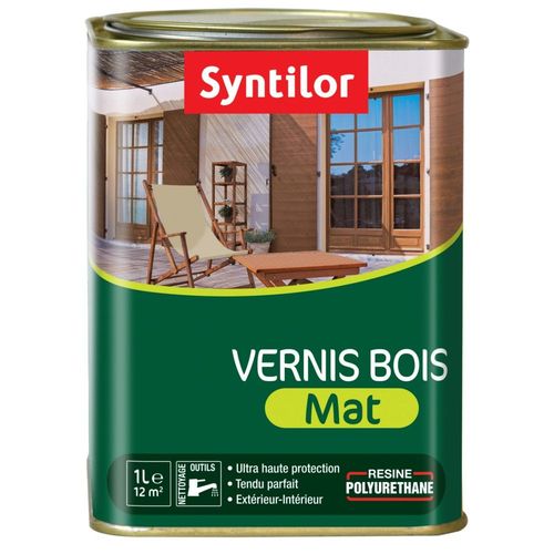 Vernis Bois Mat SYNTILOR Incolore 1L