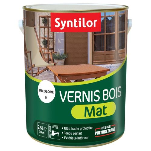 Vernis Bois Mat SYNTILOR incolore 2,5L