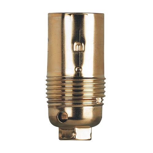 Douille LEGRAND pour Ampoule E14 Acier Laitonné