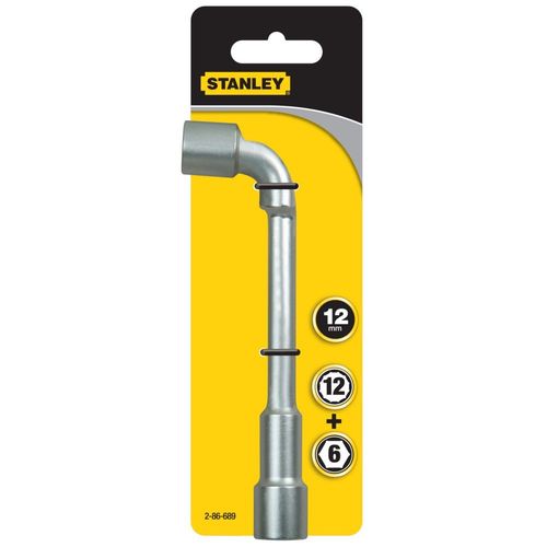 Clé à Pipe Débouchée STANLEY 6+12 Pans 12mm