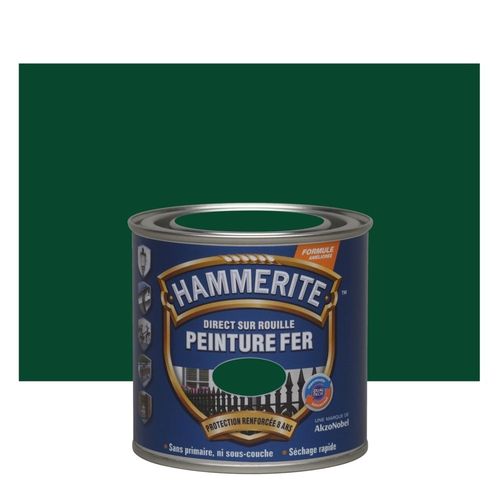 Peinture fer Hammerite Vert 0,25 L