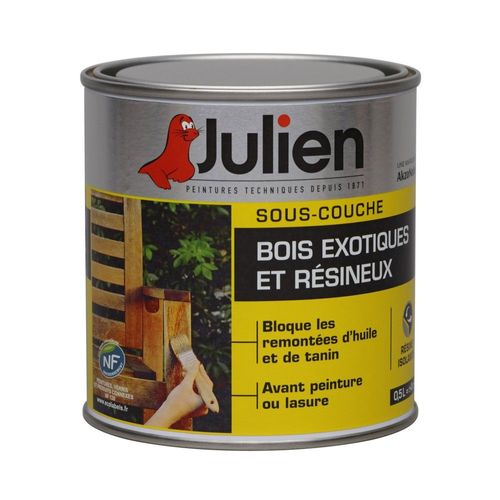 Sous-Couche bois exotique JULIEN J8 Incolore 0,5 L