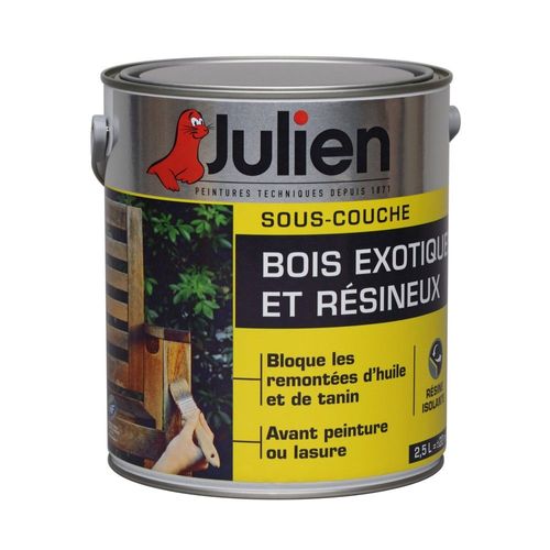 Sous-Couche bois exotique JULIEN J8 Incolore 2,5 L