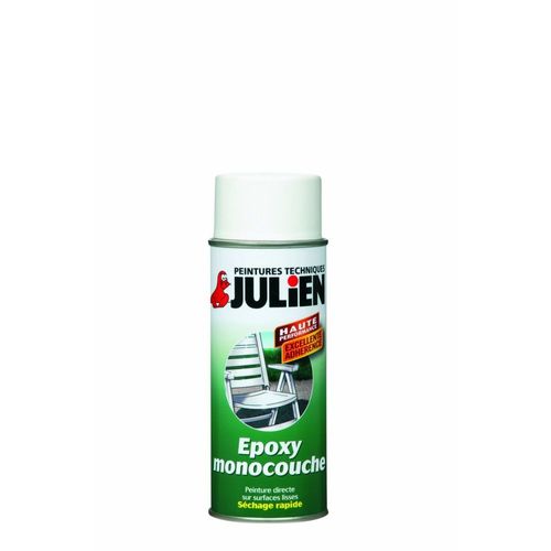 Aérosol JULIEN bricolage blanc epoxy monocouche 400 ml