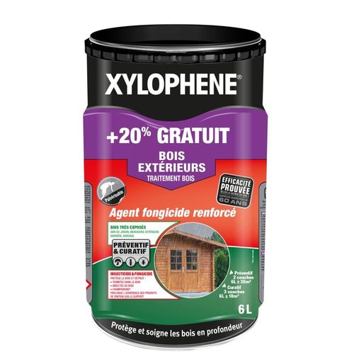 Traitement XYLOPHENE bois extérieur 5L + 20%