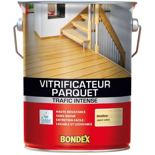 Vitrificateur de parquet Bondex incolor satiné 5 L