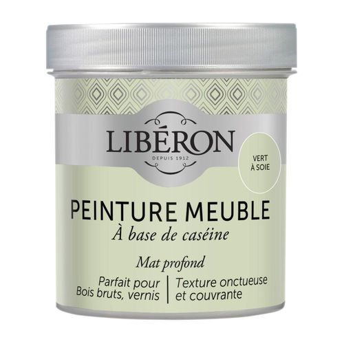 Peinture Meuble Caséine LIBÉRON 0.5L Vert A Soie