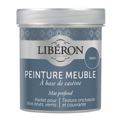 Peinture Meuble Caséine LIBÉRON 0.5L Orage