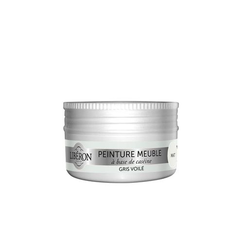 Peinture Meuble Caséine LIBÉRON 0.075L Gris Voile