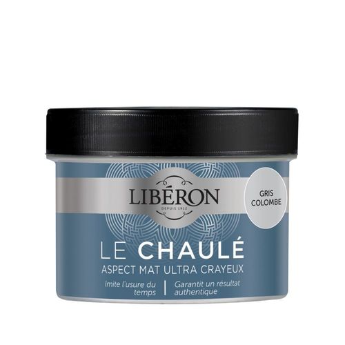 Peinture Effet Chaulé LIBÉRON Le Chaulé Gris Colombe 0,25L