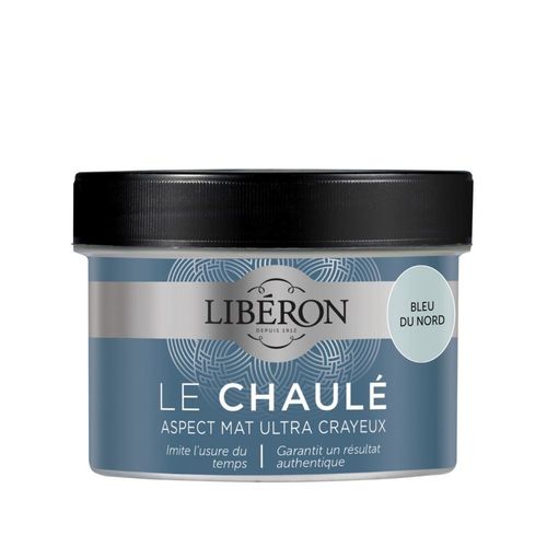 Peinture Effet Chaulé LIBÉRON Le Chaulé Bleu Du Nord 0,25L