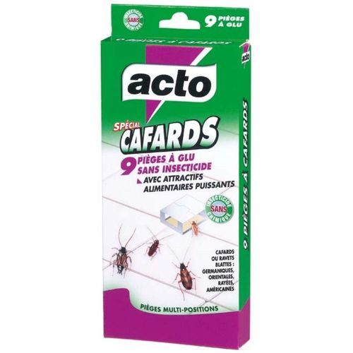 Pièges à glu ACTO spécial cafards