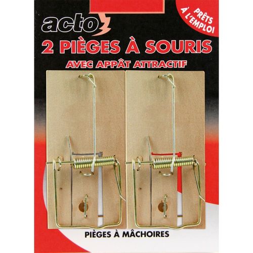 2 pièges à souris ACTO