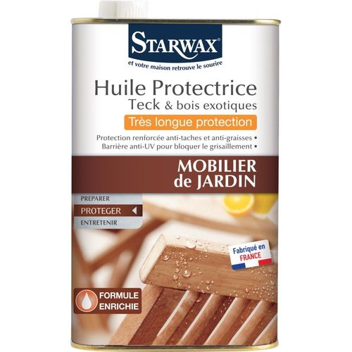 Huile Teck Très Longue Protection STARWAX 750ml