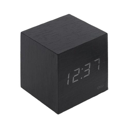 Thermomètre OTIO Cube Finition Effet Ébène