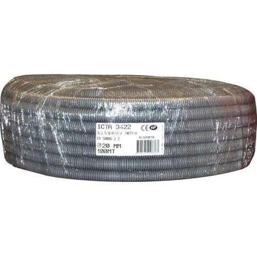 Gaine ELECTRALINE Préfilée 3G1.5mm 100m