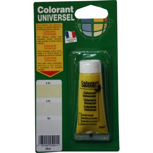 Colorant Universel 25ml Jaune Clair