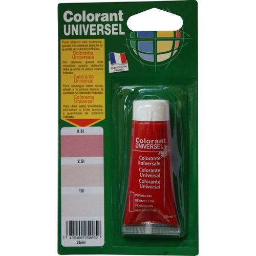 Colorant Universel 25ml Vermillon