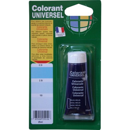 Colorant Universel 25ml Bleu Hélio