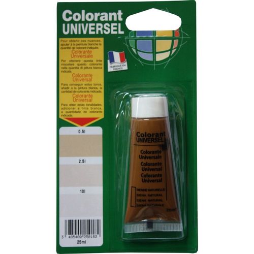 Colorant Universel 25ml Sienne Naturelle