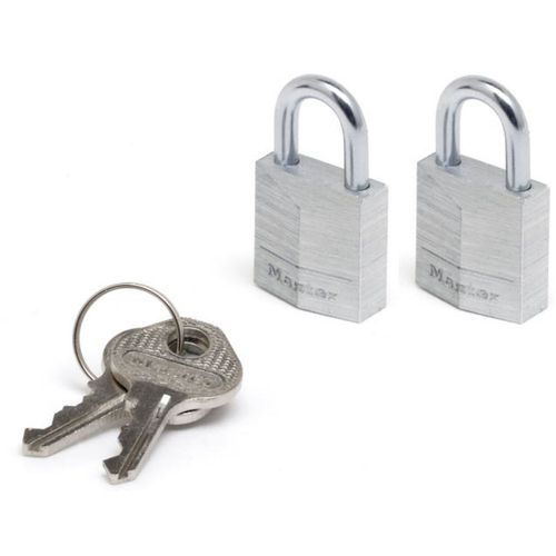 Lot de 2 cadenas MASTER en aluminium