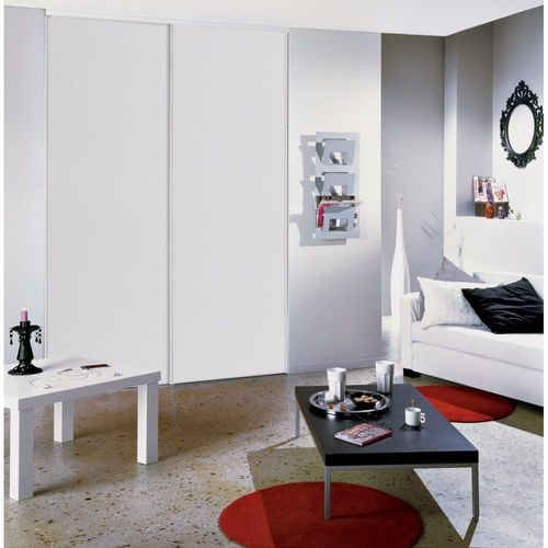 Façade de placard blanche Optimum OPTIPLUS H.250 x L.150 cm
