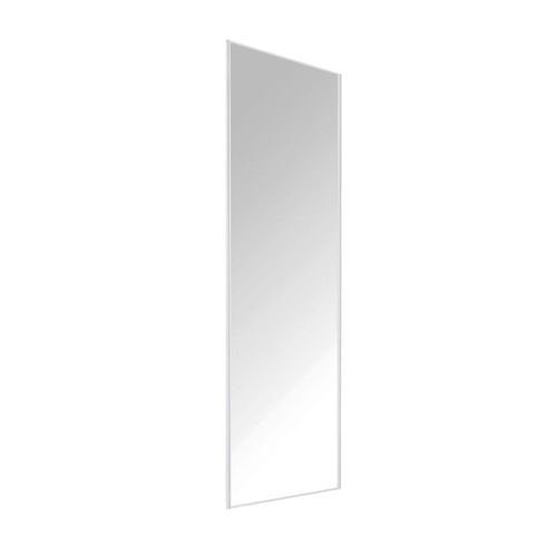 Vantail Optimum OPTISSIMES H.250 x L.60,8 cm miroir profil blanc